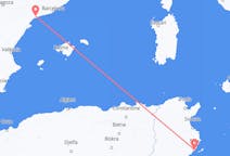 Flyrejser fra Sfax, Tunesien til Reus, Spanien