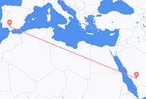 Flyg från Bisha, Saudiarabien till Sevilla, Saudiarabien