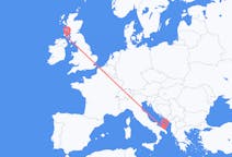 Flights from Brindisi, Italy to Campbeltown, the United Kingdom