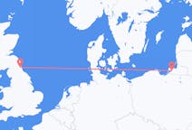 Vols depuis la ville de Kaliningrad vers la ville de Newcastle upon Tyne