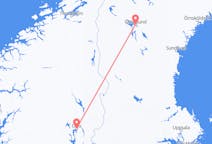 Flyg från Oslo, Norge till Östersund, Sverige