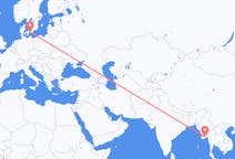 Flights from Yangon, Myanmar (Burma) to Malmö, Sweden