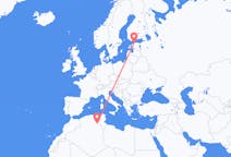 Flights from El Oued to Tallinn