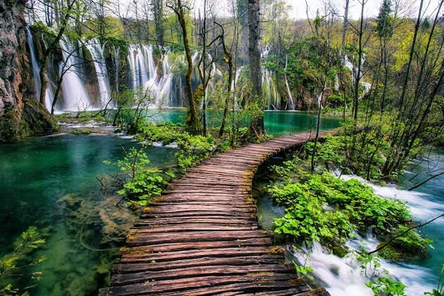 From Zadar: Plitvice Lakes with Boat Ride & Zadar Old town tour