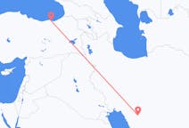 出发地 伊朗出发地 設拉子目的地 土耳其特拉布宗的航班