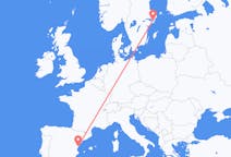 Flyrejser fra Castellon, Spanien til Stockholm, Sverige