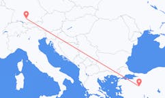 Flights from Kütahya, Turkey to Memmingen, Germany