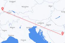Flüge von Tuzla, Bosnien und Herzegowina nach Basel, die Schweiz