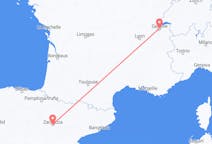 Flyreiser fra Genève, Sveits til Zaragoza, Spania