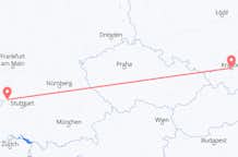 Loty z Karlsruhe do Krakowa