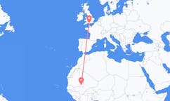 Flights from Nema, Mauritania to Bournemouth, England
