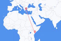 Flyg från Lamu till Syros