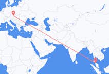 Flyreiser fra Hat Yai, Thailand til Vienna, Østerrike