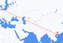 Flyreiser fra Zhanjiang, Kina til Bydgoszcz, Polen