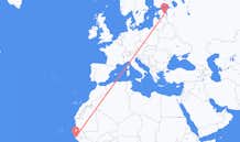 Flyg från Ziguinchor, Senegal till Tartu, Estland