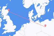 Flyreiser fra Poznan, Polen til Aberdeen, Skottland