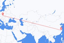 Flüge von Hangzhou, China nach Ostrau, Tschechien