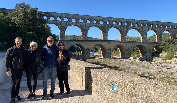 Tour privé à Nîmes et au Pont du Gard au départ de Sète