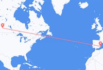Flyg från Saskatoon, Kanada till Alicante, Spanien