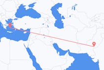 Flights from Rahim Yar Khan, Pakistan to Parikia, Greece
