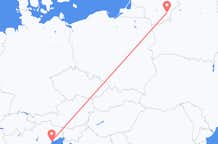 Flyrejser fra Venedig til Vilnius