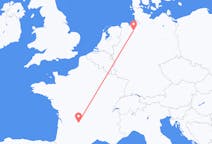 Flyrejser fra Brive-la-Gaillarde, Frankrig til Bremen, Tyskland