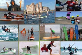 Kitesurf-surf-sup-windsurf surf courses and guided sup tours.
