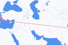 Flights from Amritsar to Santorini