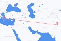 Flights from Amritsar to Santorini