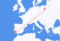 Flüge aus dem Distrikt Faro, Portugal nach Łódź, Polen