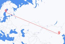 出发地 中国大同市目的地 芬兰瓦萨的航班