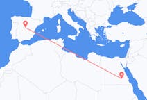 Flights from Aswan, Egypt to Madrid, Spain