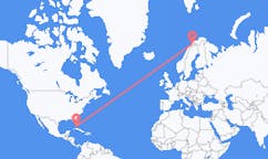 从基韋斯特飞往Bardufoss的航班
