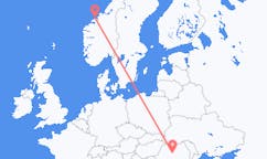 Flights from Kristiansund to Targu Mures
