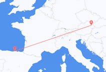 스페인발 산탄데르, 오스트리아행 비엔나 항공편