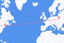 Flights from Boston, the United States to Lublin, Poland