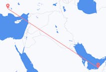 Flyg från Abu Dhabi till Isparta