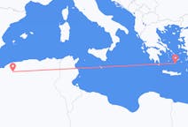 アルジェリアのから ティアレット、ギリシャのへ サントリーニ島フライト