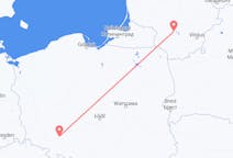 Flights from Kaunas, Lithuania to Wrocław, Poland