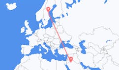 Flights from Al Jawf Region, Saudi Arabia to Sundsvall, Sweden