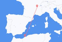 Flyrejser fra Oran, Algeriet til Lyon, Frankrig