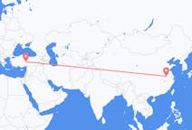 Flyreiser fra Hefei, Kina til Kayseri, Tyrkia