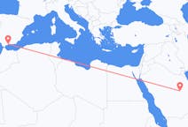 Flyrejser fra Riyadh til Malaga