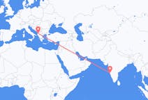Flyreiser fra Goa, til Tirana