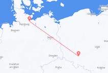 Flyreiser fra Lubeck, Tyskland til Wrocław, Polen