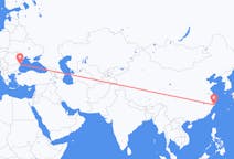 중국발 타이저우, 루마니아행 콘스탄차 항공편