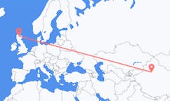 出发地 中国出发地 库尔勒前往苏格兰的印威內斯的航班