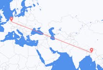 Flyrejser fra Imphal, Indien til Köln, Tyskland