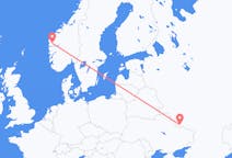 Flights from Belgorod, Russia to Førde, Norway
