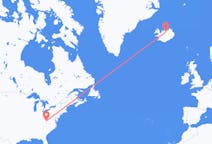 เที่ยวบินจาก แฮมิลตัน แคนาดา ไปยัง Akureyri แคนาดา